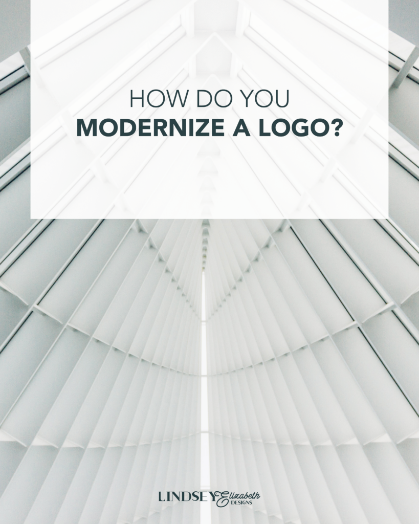 modernize your logo, update existing logo, redesign a logo, rebranding of logo