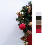 christmas ornaments color palette