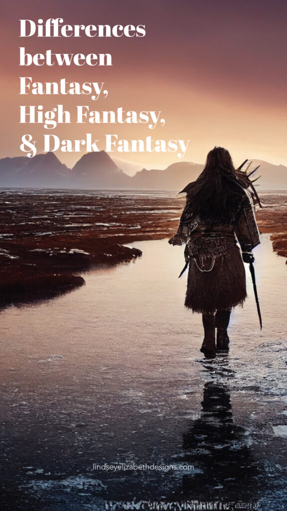 blog about what's the difference between high fantasy and fantasy and dark fantasy book genres